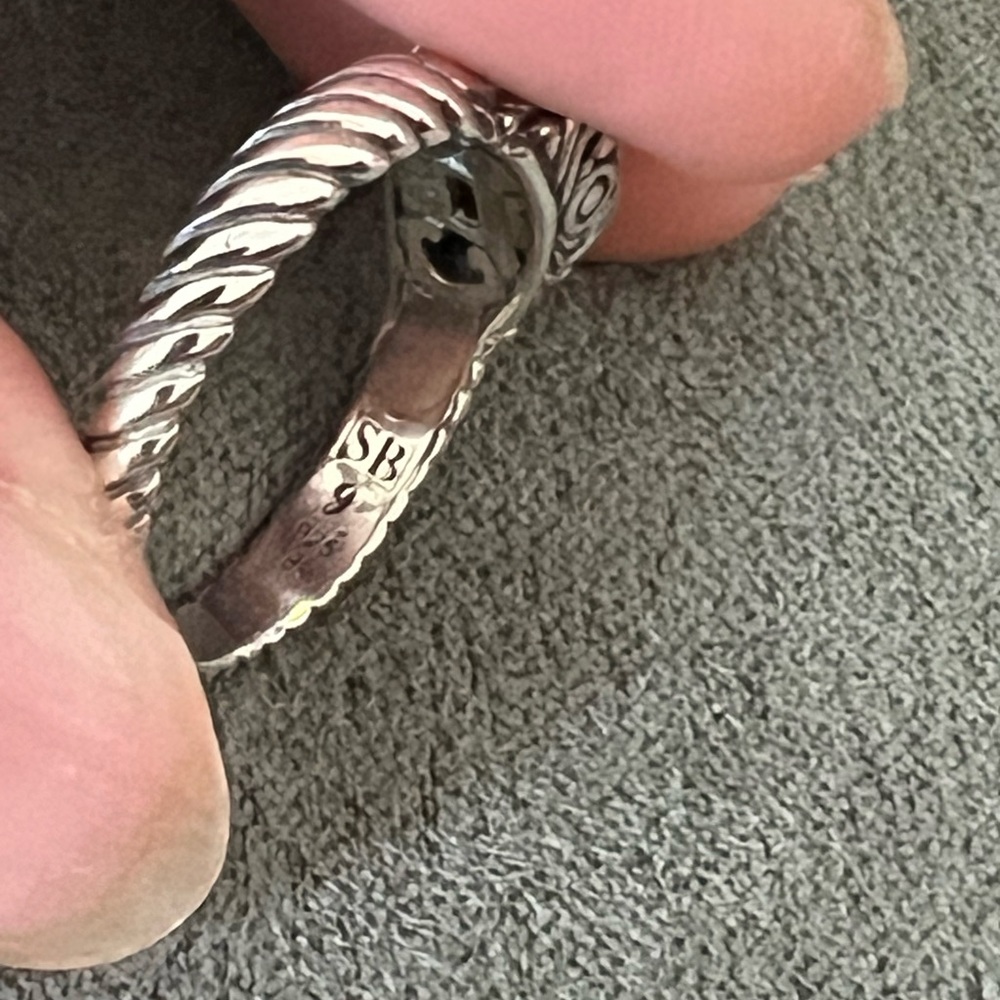 NWOT Samuel B. Sterling Silver and18k gold Ring Size 7 - Picture 7 of 8